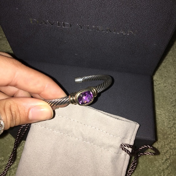 David Yurman Noblesse Bracelet Amethyst - Picture 4 of 5
