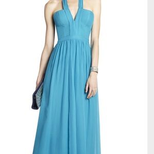 BCBG TEAL LONG DRESS