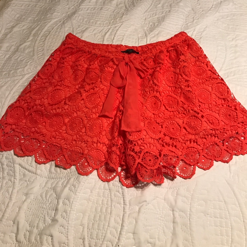 Coral me Crazy !! Lacey Shorts