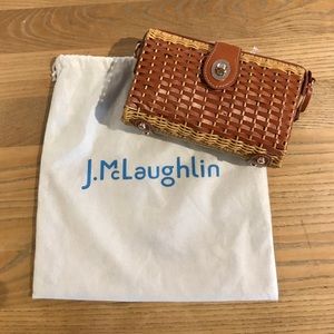 J. McLaughlin Wicker Crossbody