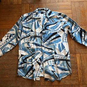 Vintage Sean John blue shirt