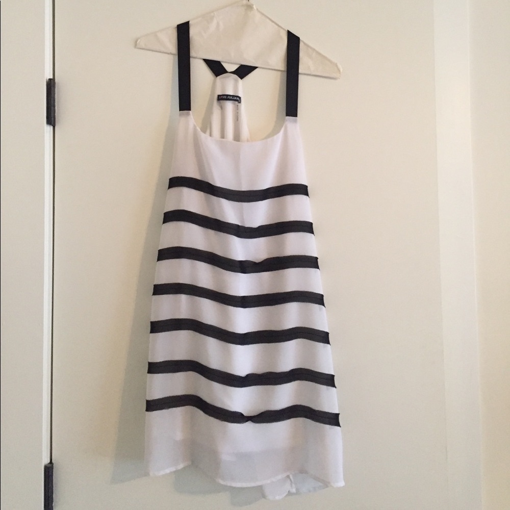 White & Black dress