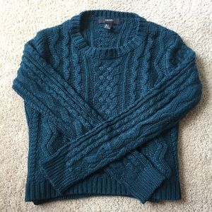 Dark blue-green Sweater Forever 21 🌹