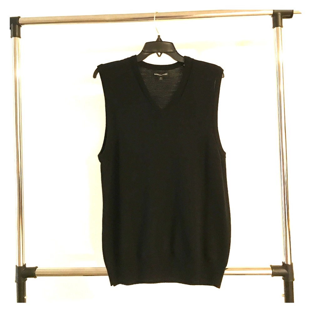 Men’s Express Black Sweater Vest