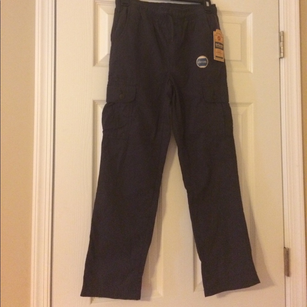 Urban pipeline elastic waist boys pants