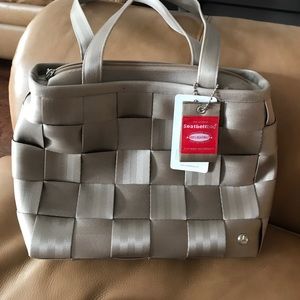 Harvey's Mercedes benz seatbelt bag