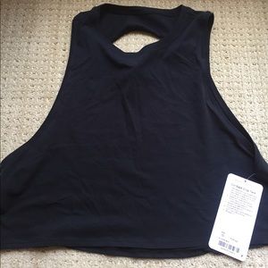 Lululemon Cut Back Crop Tank