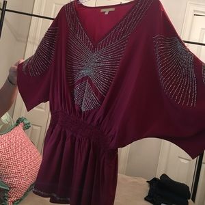 Size medium garnet Gianni Bini shirt