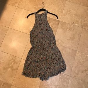Floral romper, brand new with tags