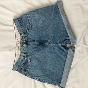 Vintage Lands' End denim shorts