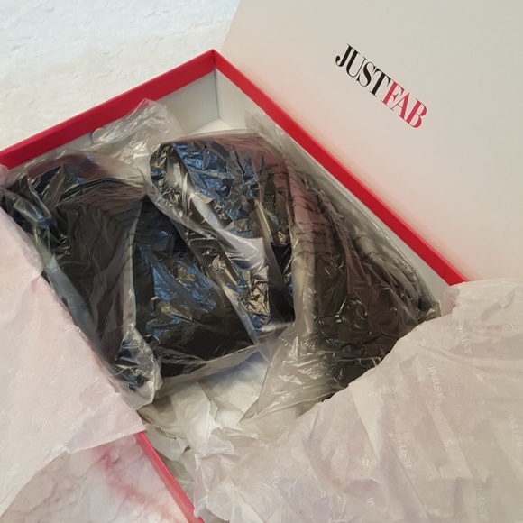 SOLD - Brand New OTK Dress Boots with Ruching - Picture 6 of 7