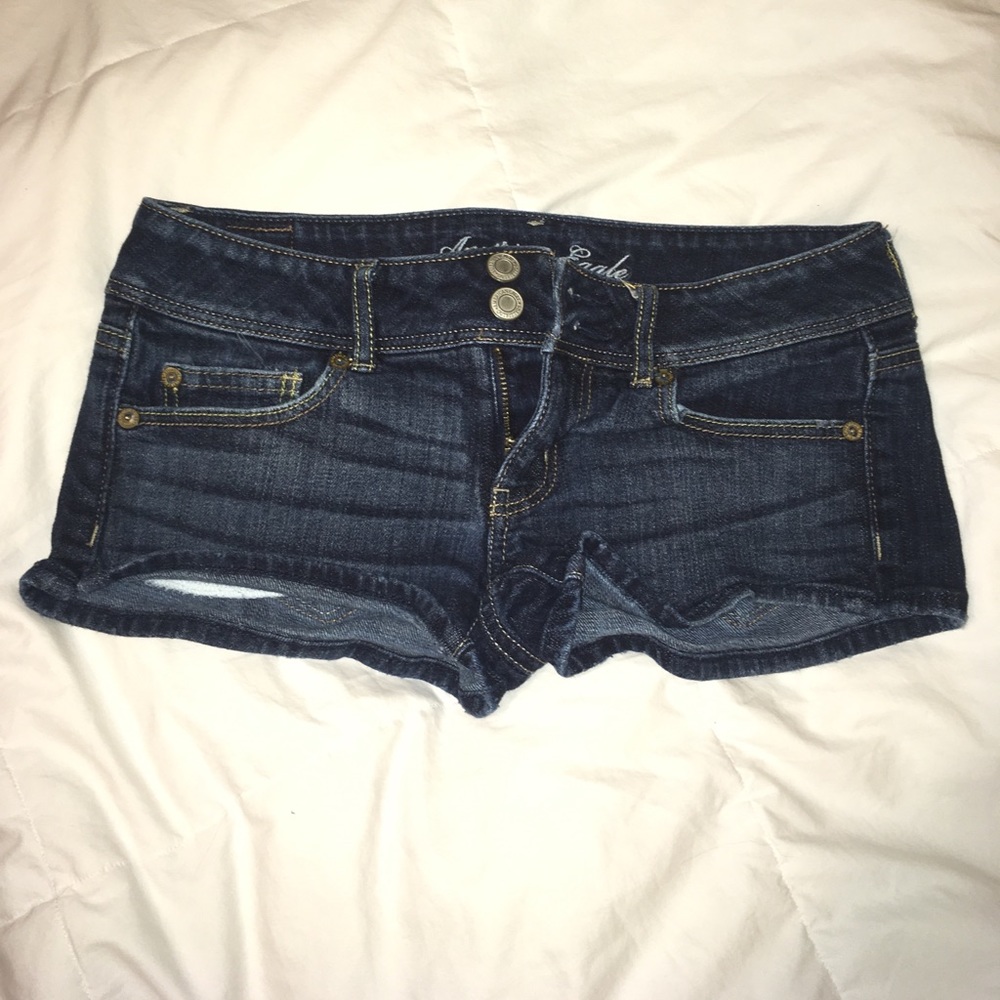 American eagle jean shorts