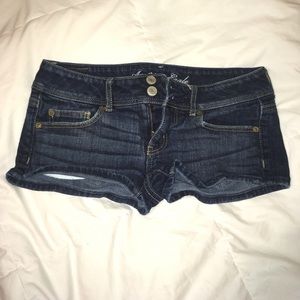 American eagle jean shorts