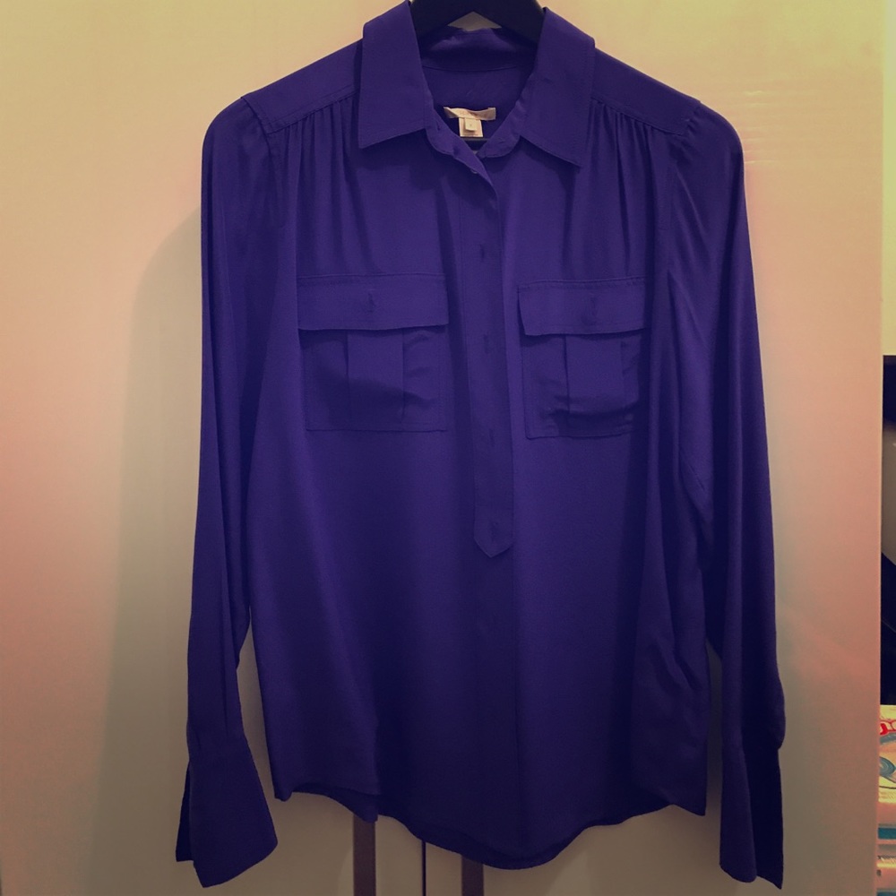 J Crew 100% silk blouse. Never worn.