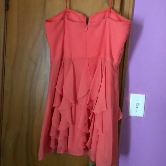 Coral dress - Picture 2 of 2
