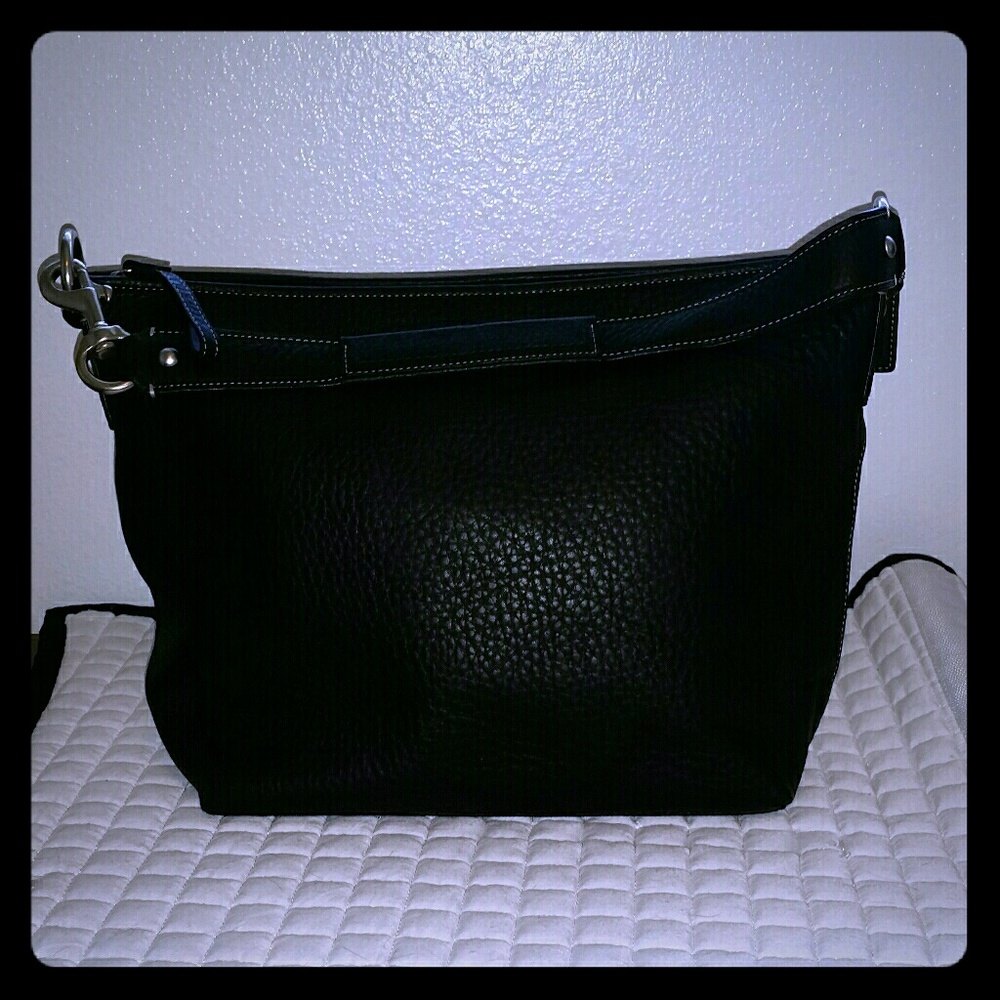 Coach Sarah Milled Leather Hobo