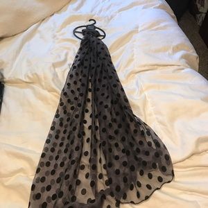 Spotted scarf