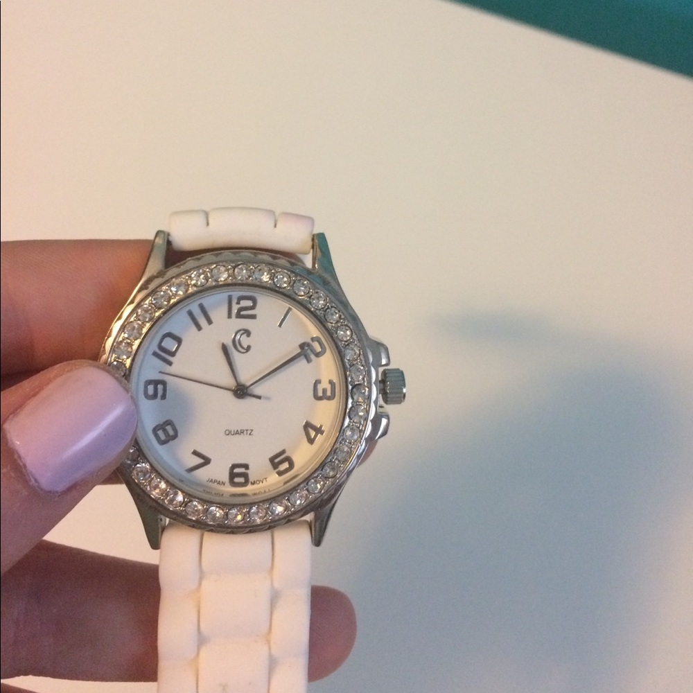 White diamond watch :)