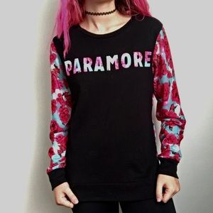 Paramore cotton floral long sleeved shirt