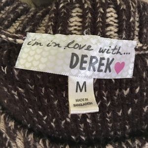 i'm in love with derek Sweaters - Brown and tan sweater dress. i'm in love with derek Sweaters - Brown and tan sweater dress.