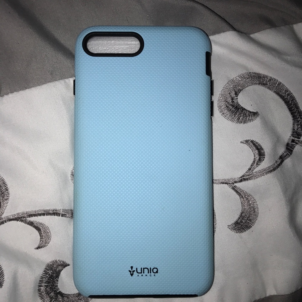 Light blue protective iPhone 7 plus case