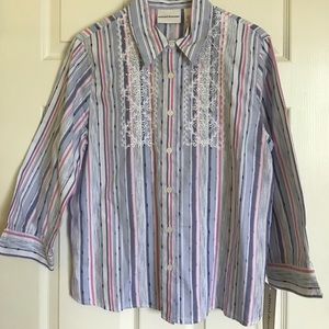 Alfred Dunner long sleeve shirt.