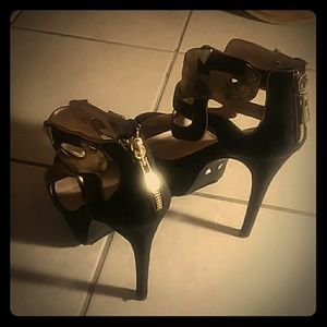 Cute and sexy bebe platform sandal