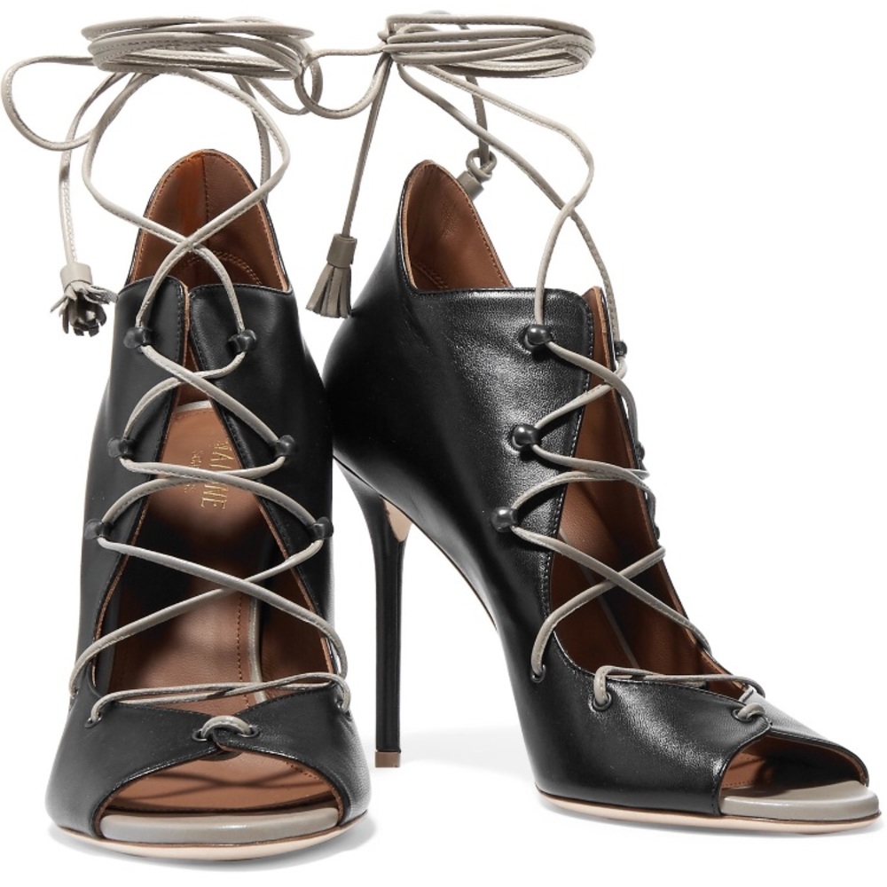 Malone Souliers savannah lace-up leather sandals