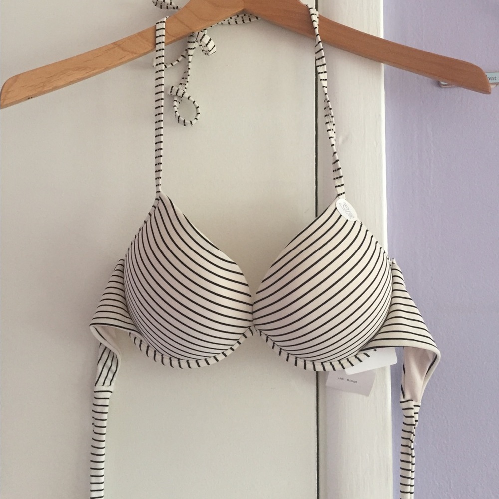 BRAND NEW striped bikini top