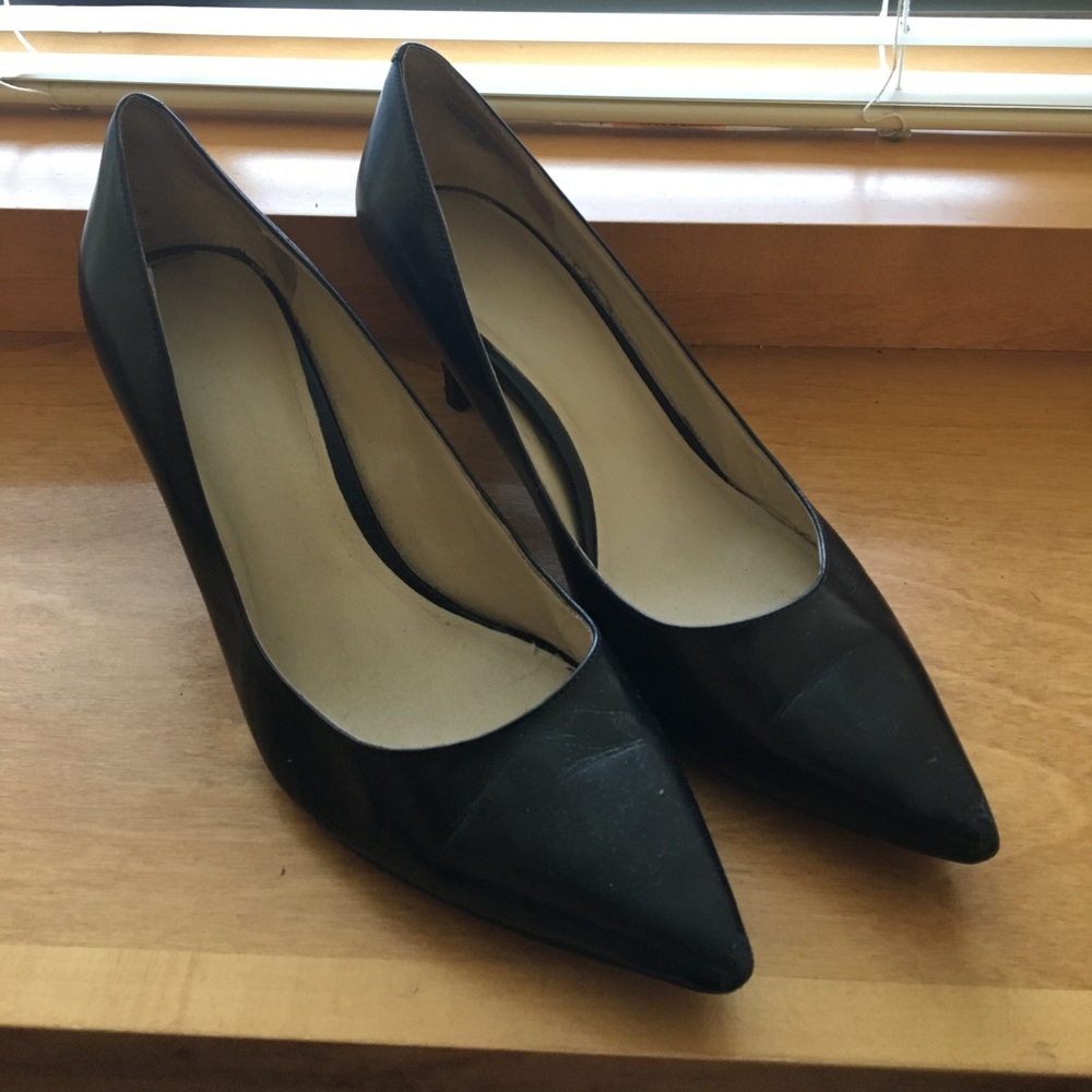 Nine West Zana Black Leather Pump