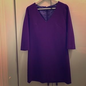 J. Crew Short Purple Dress