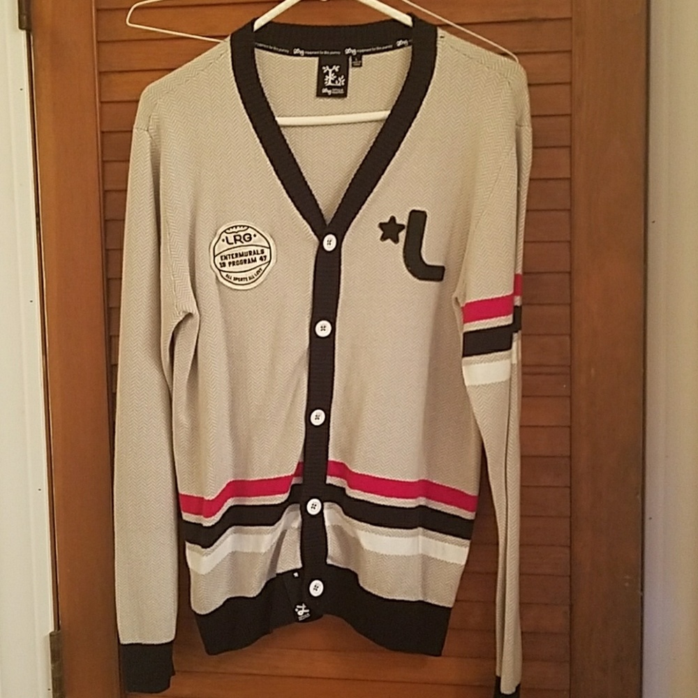 LRG Cardigan sweater- GOING TO TAKE DOWN SOON