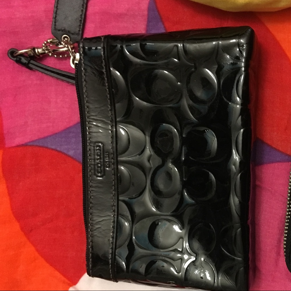 Coach wristlet purse
