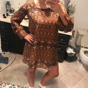 Forever 21 tribal print dress