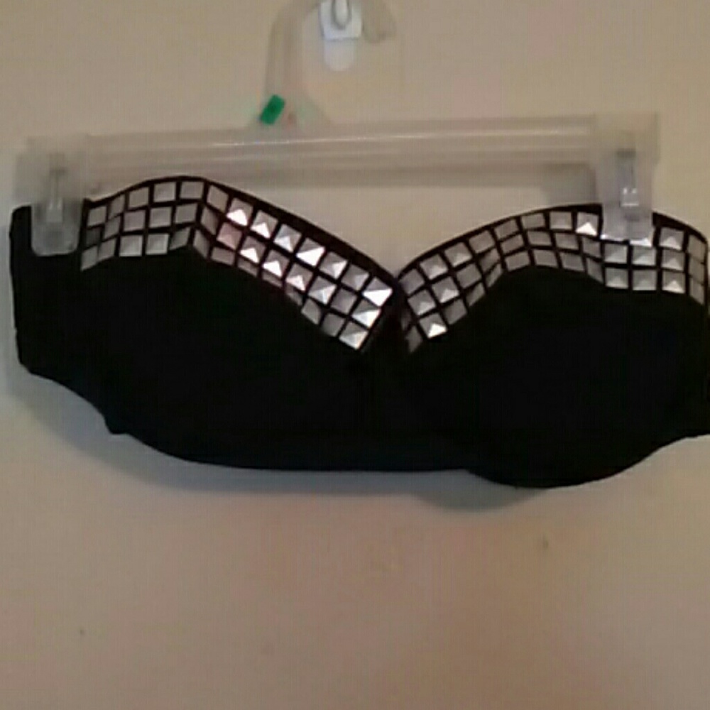Strapless  bikini top 👙