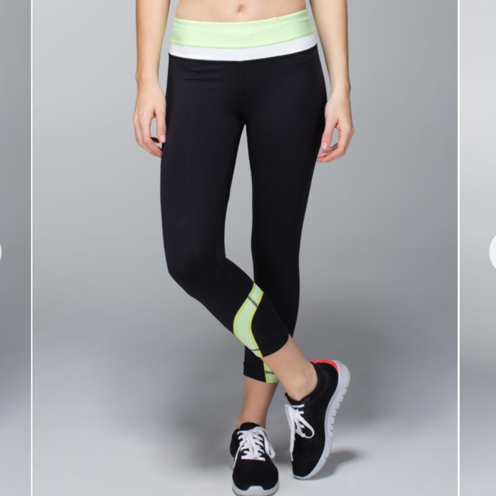 ⚠️Last Call⚠️EUC Lululemon Run Inspire Crops 4