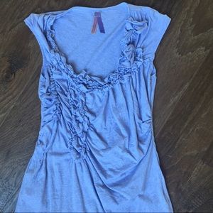 Anthropologie blue tank size small