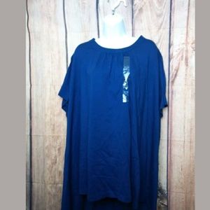 Lane Bryant Cacique Sleep Shirt Size 34 36 Blue