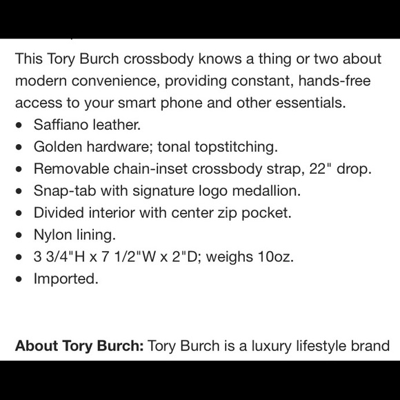 Tory Burch Beautiful Sold Out Crossbody - Picture 8 of 8