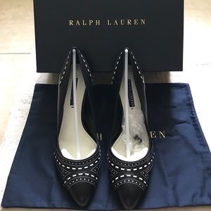 Ralph Lauren- leather pump