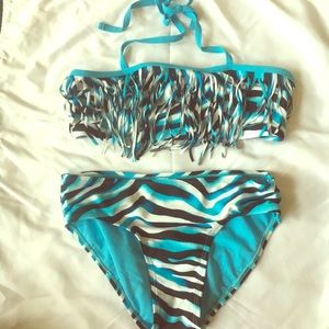 Justice girls fringe bikini