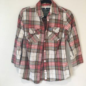 Superdry Cotton Plaid Shirt