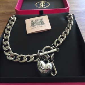 Juicy Couture silver necklace