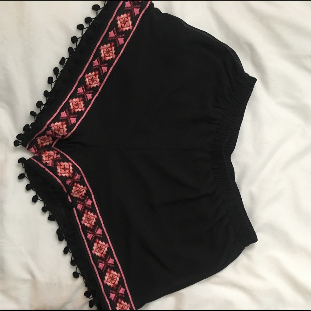Entro black shorts, size M