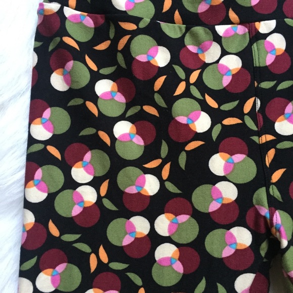 Lularoe OS Colorful Circle Leggings - Picture 2 of 4
