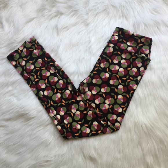 Lularoe OS Colorful Circle Leggings - Picture 4 of 4