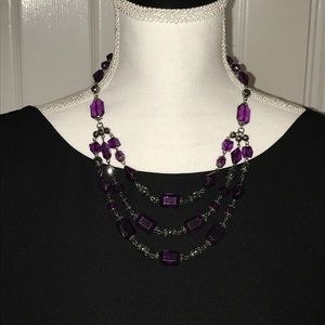 💞Sale!💞Amethyst colored necklace