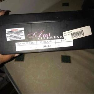 Geometric pattern heels 👠