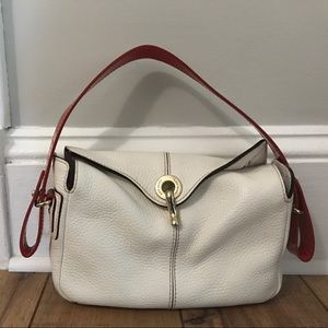 White Leather kate spade handbag