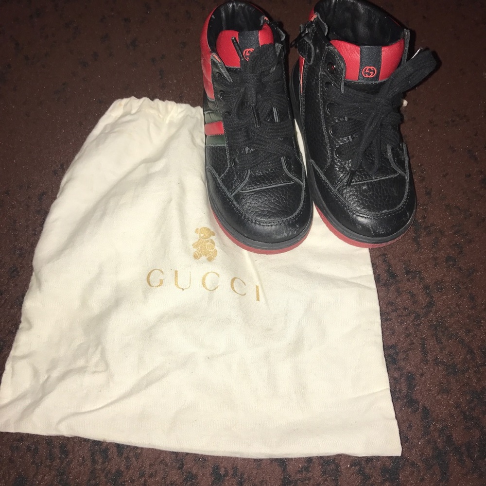 High top Gucci sneakers